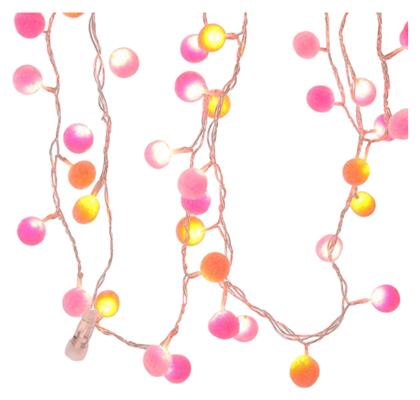 100 Λαμπάκια LED 4.95μ. Θερμό Λευκό σε Σειρά