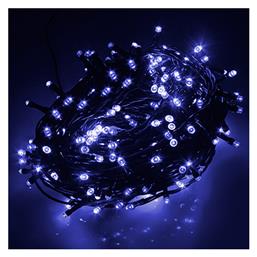 100 Λαμπάκια LED 8μ. Μπλε σε Σειρά