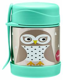 3 Sprouts Βρεφικό Θερμός Φαγητού Owl Ανοξείδωτο Mint 350ml από το Toyscenter