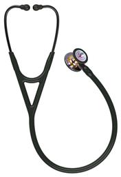 3M Littmann Cardiology IV Finish Καρδιολογικό Στηθοσκόπιο Non Chill με Διπλό Κώδωνα Μαύρο από το Medical