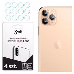 3MK FlexibleGlass Lens 4τμχ Προστασία Κάμερας Tempered Glass για το iPhone 11 Pro / 11 Pro Max από το Uniqueshop