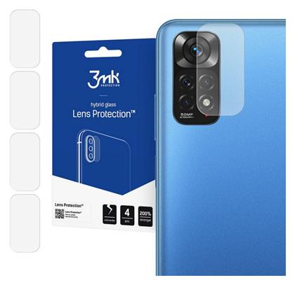 3MK Lens Protection 4 pcs Προστασία Κάμερας Tempered Glass για το Redmi Note 11