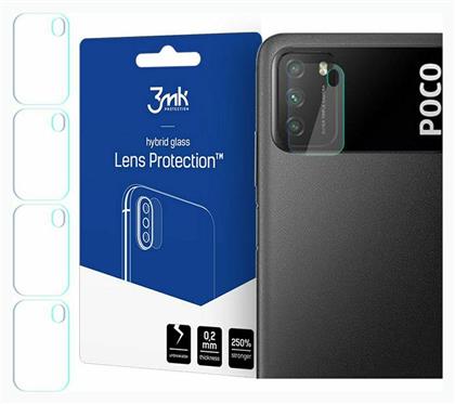 3MK Προστασία Κάμερας Tempered Glass Διάφανο για το Poco M3
