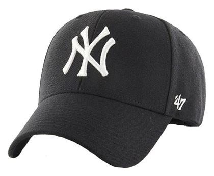 47 Brand New York Yankees Mvp Cap B-mvpsp17wbp-bk Czarne One Size
