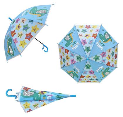 4teen-4ty Παιδική Ομπρέλα Μπαστούνι Μπλε με Διάμετρο 84εκ.