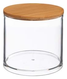 5Five Βάζο Γενικής Χρήσης με Καπάκι Γυάλινο Διάφανο 9.7x9.7x9.6cm