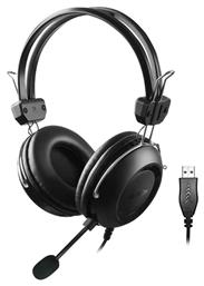 A4Tech HU-35 Over Ear Multimedia Ακουστικά με μικροφωνο και σύνδεση USB-A