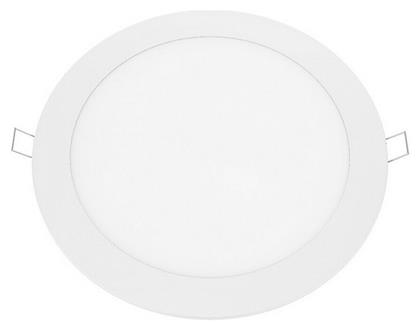 Aca Στρογγυλό Χωνευτό LED Panel Ισχύος 24W με Φυσικό Λευκό Φως 30x30εκ.