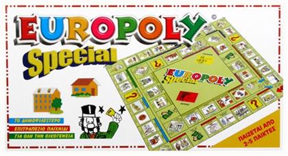 Adelko Games Επιτραπέζιο Παιχνίδι Europoly Special για 2-5 Παίκτες 6+ Ετών