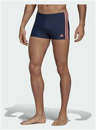 Adidas 3-Stripes Boxer Ανδρικό Μαγιό Σορτς Shadow Navy / Acid Red