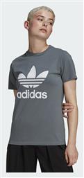 Adidas Adicolor Classics Trefoil Γυναικείο T-shirt Blue Oxide με Στάμπα