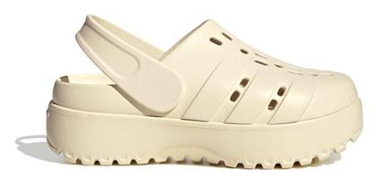 adidas Adilette Clog Γυναικεία Σαμπό Μπεζ