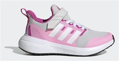 Adidas Αθλητικά Παιδικά Παπούτσια Running FortaRun 2.0 EL K Grey One / Cloud White / Beam Pink