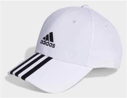 adidas Baseball 3-Stripes Cotton Twill Baseball Ανδρικό Jockey Λευκό