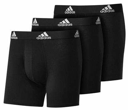 Adidas Bos Briefs Ανδρικά Μποξεράκια Μαύρα 3Pack