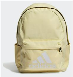 Adidas Classic Big Logo Υφασμάτινο Σακίδιο Πλάτης Κίτρινο 27.5lt