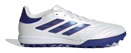 adidas Copa Pure 2 League TF Χαμηλά Ποδοσφαιρικά Παπούτσια με Σχάρα Λευκά