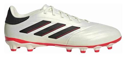 adidas Copa Pure II League MG Χαμηλά Ποδοσφαιρικά Παπούτσια με Τάπες Ivory / Core Black / Solar Red