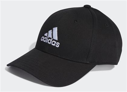 Adidas Cotton Twill Baseball Jockey Μαύρο