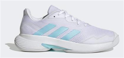 Adidas Courtjam Control Γυναικεία Παπούτσια Τένις για Όλα τα Γήπεδα Cloud White / Bliss Blue