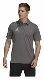 Adidas Entrada 22 Ανδρικό T-shirt Polo Γκρι