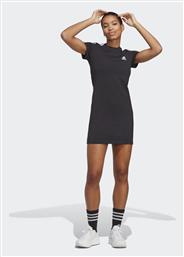 adidas Essentials 3-Stripes Φόρεμα All day Μαύρο