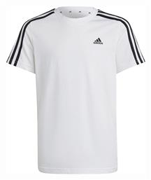 adidas Essentials 3-Stripes Παιδικό T-shirt Λευκό