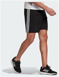 adidas Essentials French Terry 3 Stripes Αθλητική Ανδρική Βερμούδα Μαύρη