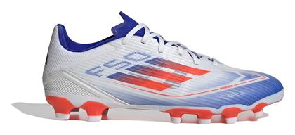 adidas F50 League MG Χαμηλά Ποδοσφαιρικά Παπούτσια με Τάπες Cloud White / Solar Red / Lucid Blue