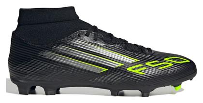 adidas F50 League Mid Ποδοσφαιρικά Παπούτσια με Τάπες FG/MG Μαύρα