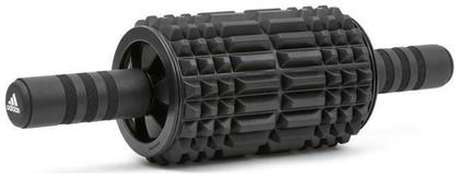 Adidas Foam Ab Roller 2 σε 1 Ράβδος Μασάζ Μαύρη 21cm