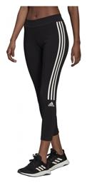 Adidas Γυναικείο Cropped Κολάν Ψηλόμεσο Μαύρο