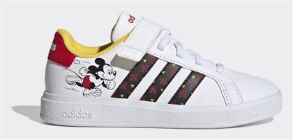 adidas Grand Court Παιδικά Sneakers Λευκά