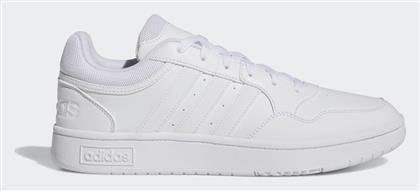 Adidas Hoops 3.0 Ανδρικά Sneakers Λευκά