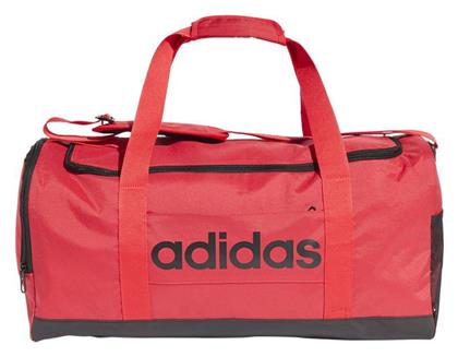 adidas Linear Duffel M Ανδρική Τσάντα Ώμου για Γυμναστήριο Κόκκινη