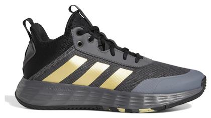 adidas Ownthegame 2.0 Χαμηλά Μπασκετικά Παπούτσια Grey Five / Matte Gold / Core Black