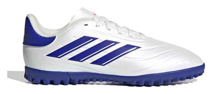 adidas Παιδικά Ποδοσφαιρικά Παπούτσια Pure 2 Club Tf K Λευκά