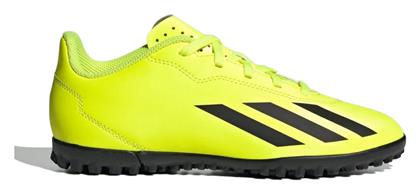 adidas Παιδικά Ποδοσφαιρικά Παπούτσια X Crazyfast Club με Σχάρα Team Solar Yellow 2 / Core Black / Cloud White