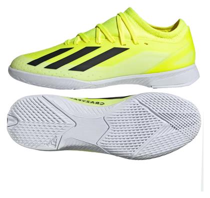 Adidas Παιδικά Ποδοσφαιρικά Παπούτσια X Crazyfast League Σάλας Yellow 2 / Core Black / Cloud White