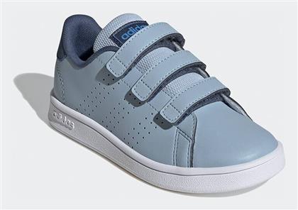 Adidas Παιδικά Sneakers Advantage Cf C με Σκρατς Γαλάζια