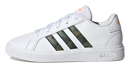 Adidas Παιδικά Sneakers Grand Court 2.0 K Λευκά