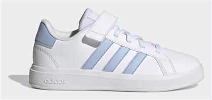 Adidas Παιδικά Sneakers Grand Court Cloud White / Blue Dawn / Clear Pink