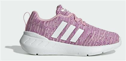 Adidas Παιδικά Sneakers Swift Run 22 Ανατομικά True Pink / Cloud White / Vivid Pink