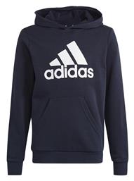 adidas Παιδικό Φούτερ με Κουκούλα και Τσέπες Navy Μπλε