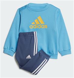 Adidas Παιδικό Σετ Φόρμας Μπλε Badge Sport