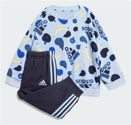 adidas Παιδικό Σετ Φόρμας Γαλάζιο