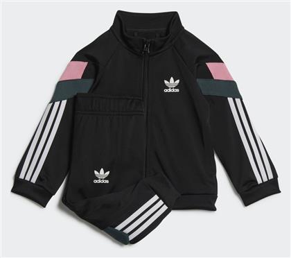 Adidas Παιδικό Σετ Φόρμας Μαύρο 2τμχ