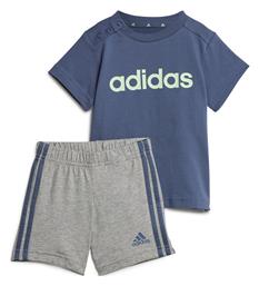 adidas Παιδικό Σετ με Σορτς Καλοκαιρινό 2τμχ Navy Blue/Grey Melange Essentials