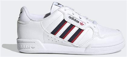 Adidas Παιδικό Sneaker Continental 80 Stripes για Αγόρι Λευκό