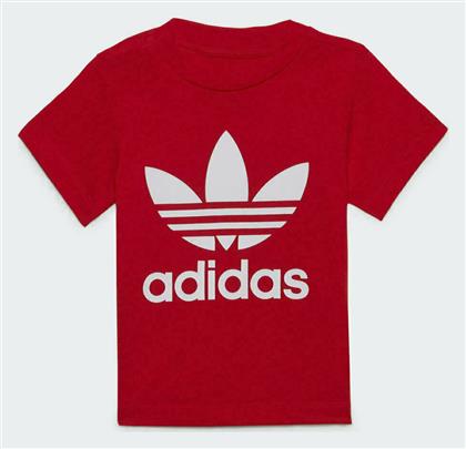 Adidas Παιδικό T-shirt Κόκκινο